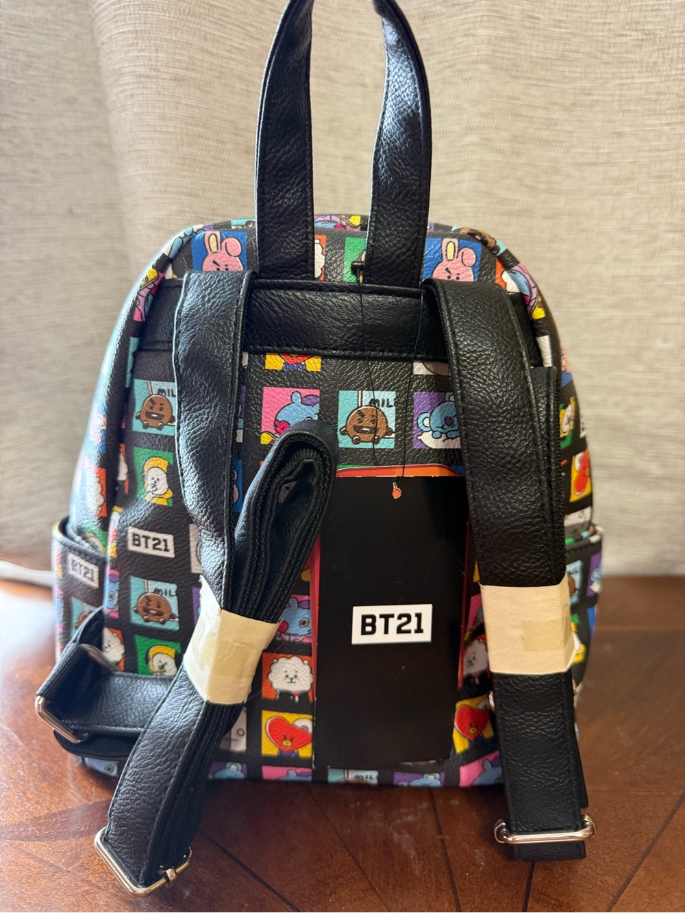 BT21 Colorful Character Mini Backpack - Picture 4 of 12